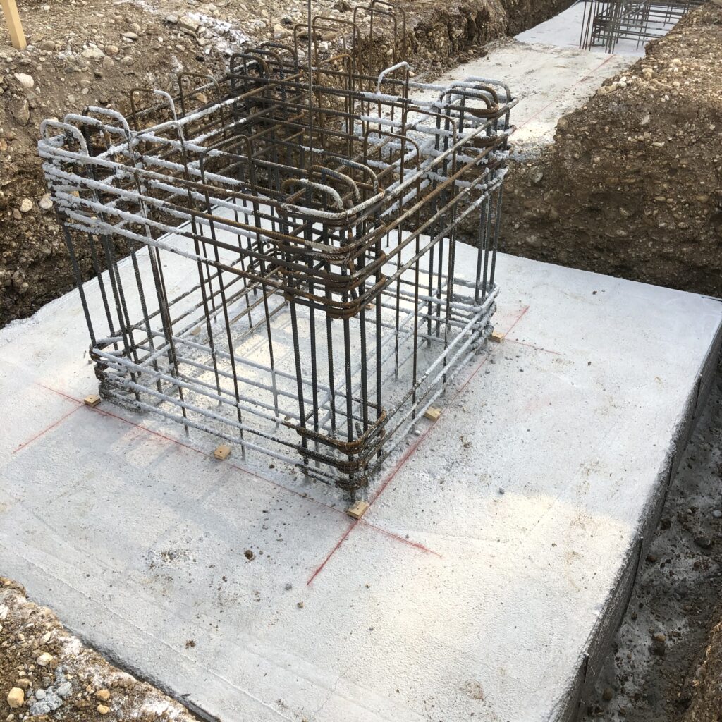 Plinti di fondazione di Costruzioni Gallina S.r.l.
